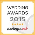 Mariages.net recommande Forever - Décorations de mariage, label Weddings Awards 2015