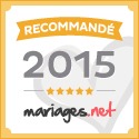 Mariages.net recommande Forever - Décorations de mariage, label or 2015