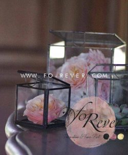 Location Boite en verre - Vintage - FoRever - Décoration de mariage