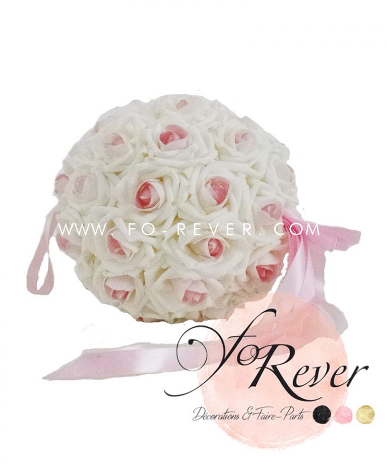 Boule Cœur Rose