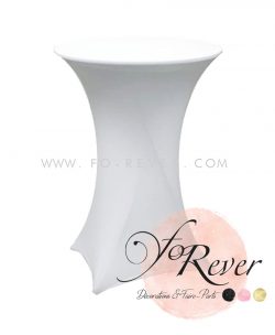 Mange-debout - Housse blanche - FoRever - Décorations de mariage