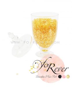 Perles de pluie - miel - FoRever - Décoration de Mariage
