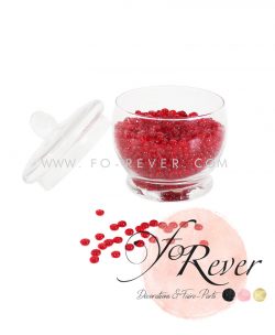 Perles de pluie - rouge - FoRever - Décoration de Mariage