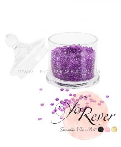 Perles de pluie - violet - FoRever - Décoration de Mariage