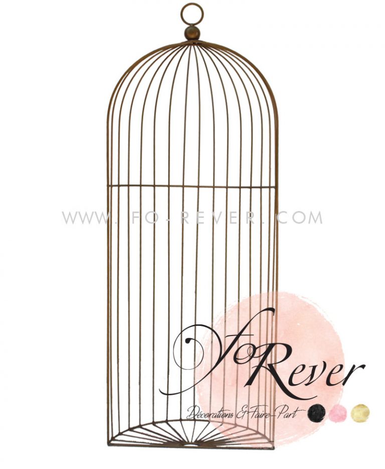 Cages à Oiseaux Dorées