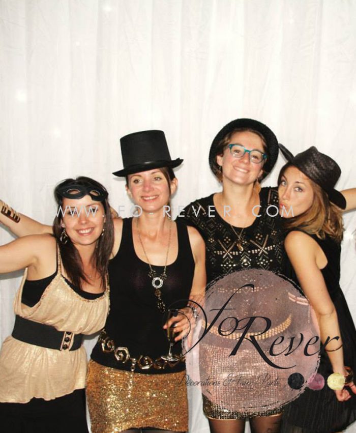 Fond photobooth - Rideau Lumineux