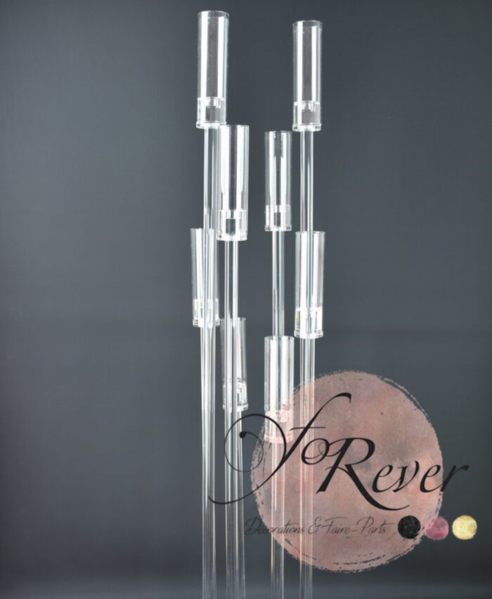 Colonne de bougies plexi 120cm