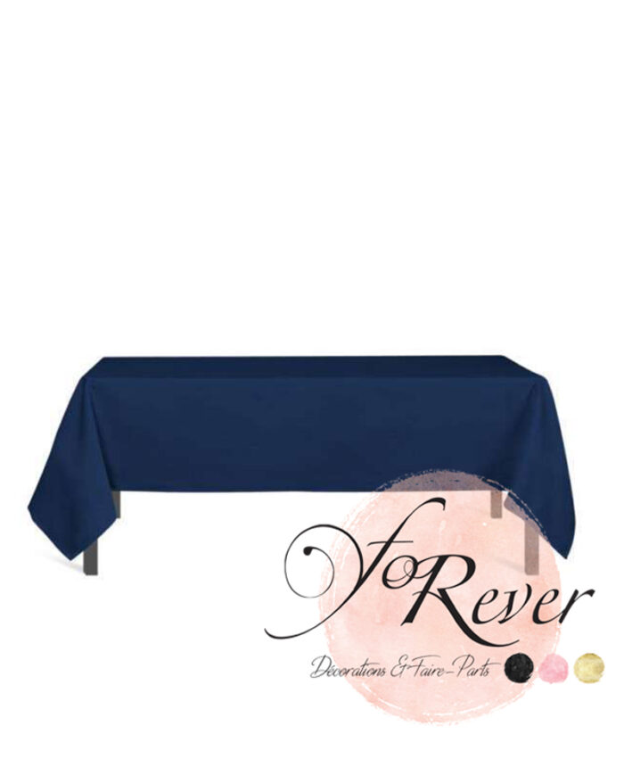 Nappe rectangulaire Bleu Navy