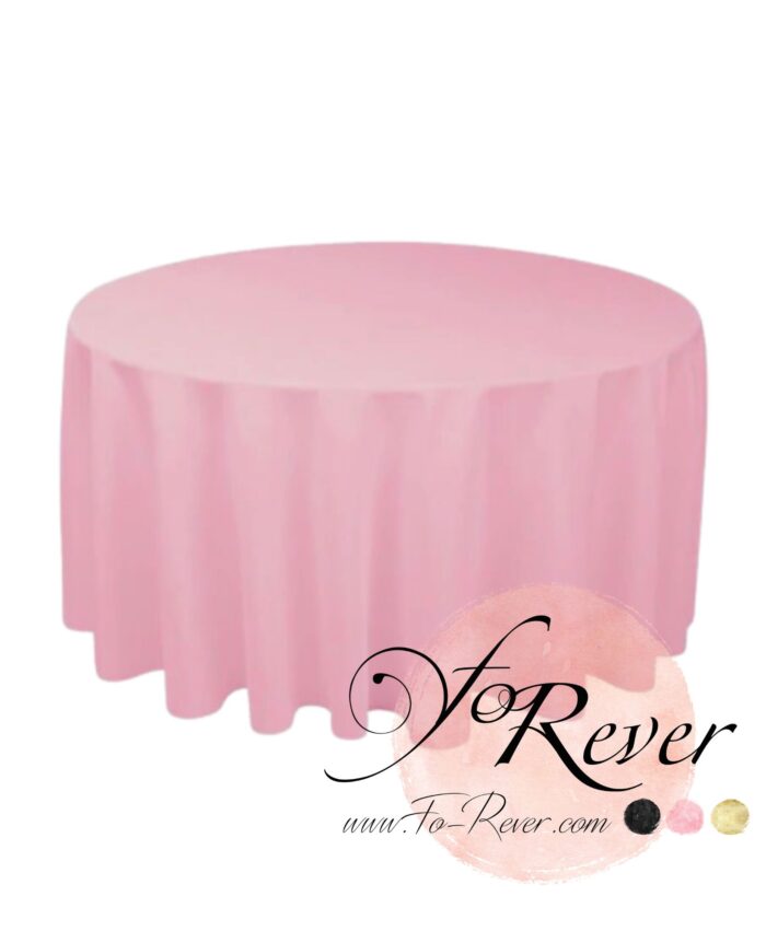 Nappe Ronde Rose