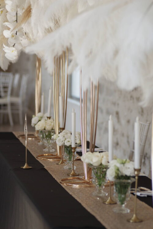 chemin de table sequin location-de-materiel-paris-biarritz